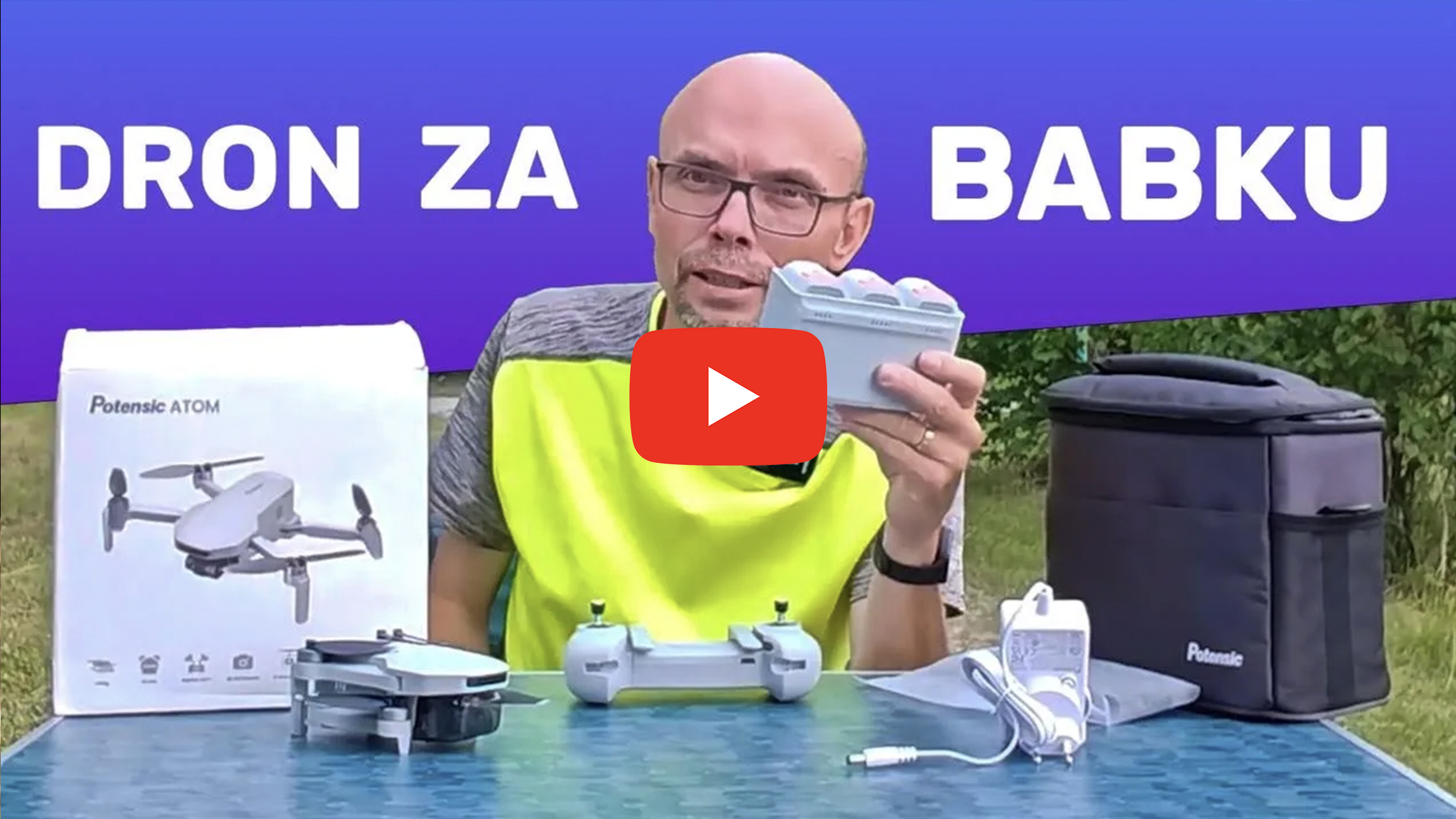 Lacný dron? Predstavenie dronu Potensic Atom 4K | Igor Vlahovič