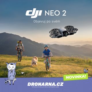 Představujeme DJI NEO 2!🔥 Zapomeňte na selfie tyče. Zapomeňte na omezení. Tohle je váš osobní kameraman, který se vám...