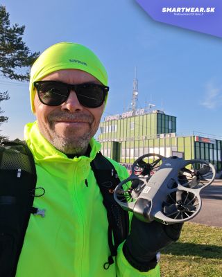 Pozdrav z Masarykovho okruhu posiela pán Vlahovič 👋, ktorý pre nás testuje DJI Neo 2 🚁 Sledovanie objektu aj ovládanie...