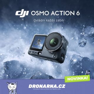 Přivítejte novou DJI Osmo Action 6! 📷🎬 DJI Osmo Action 6 konečně řeší největší problém tvůrců: natáčení ve špatném světle....